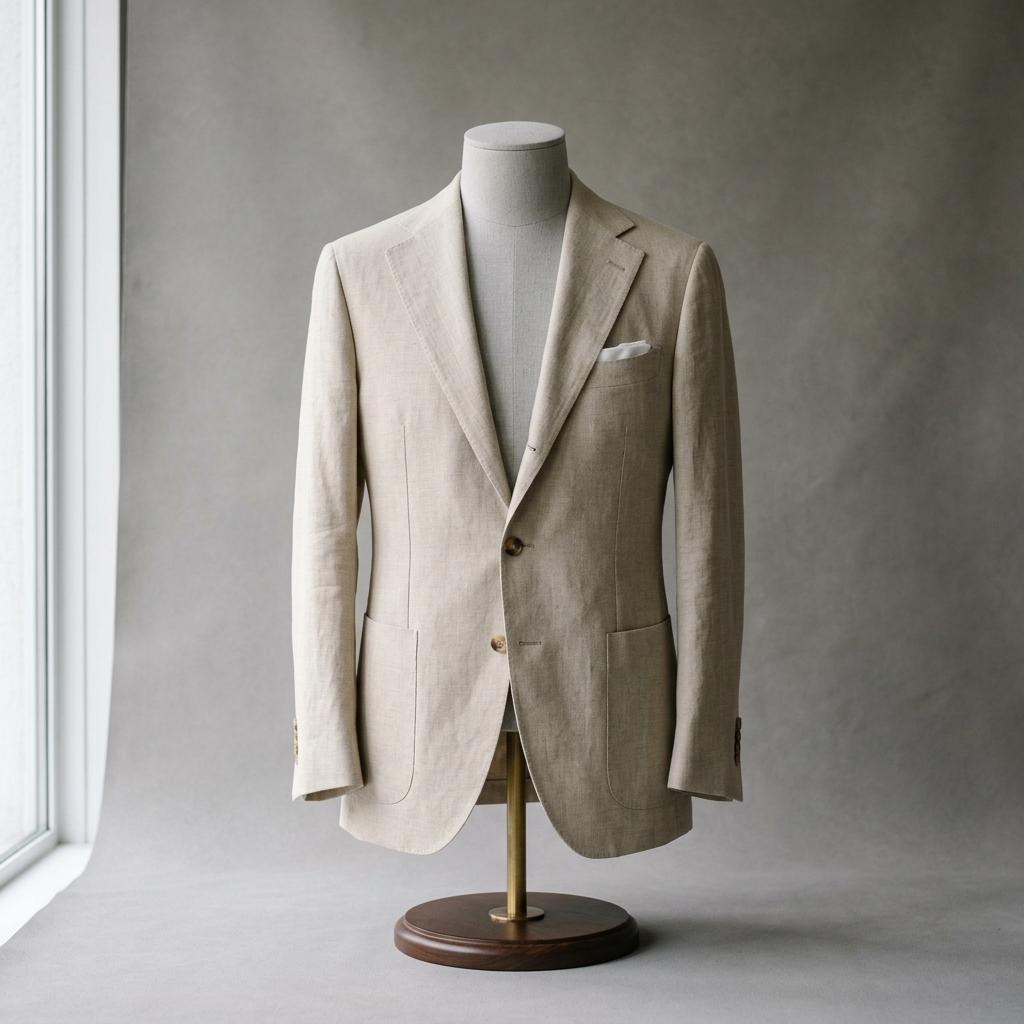 Oat Linen Blazer
